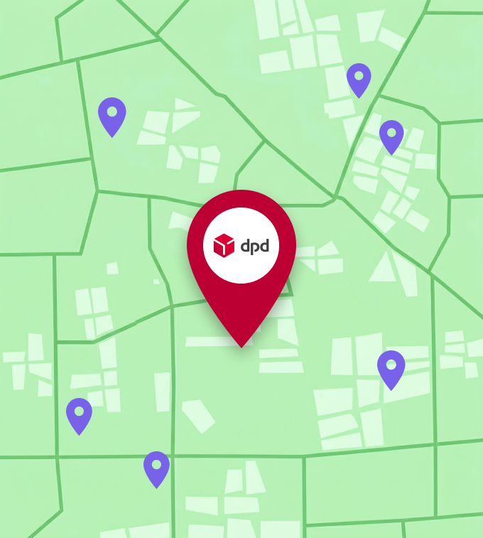 DPD map integration