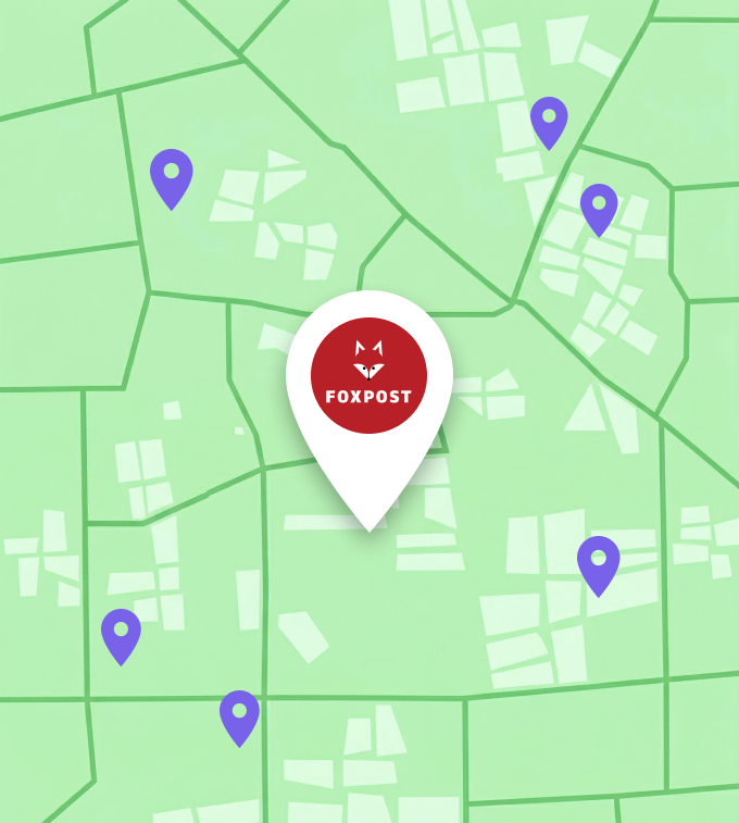 Foxpost map integration