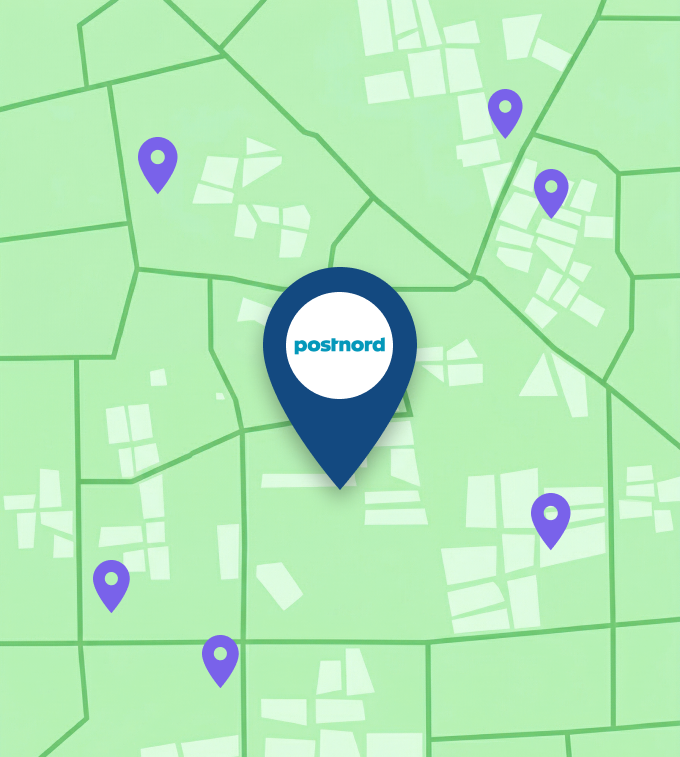 Postnord map integration