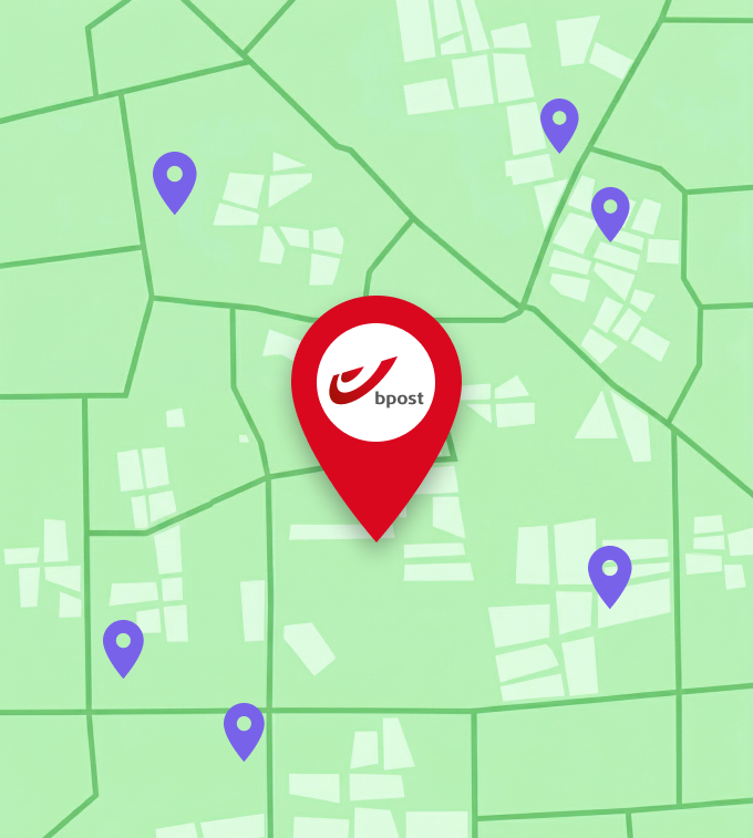 Bpost map integration