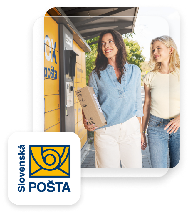 Slovenska posta Shopify pickup points